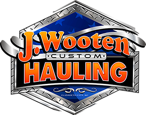 J. Wooten Custom Hauling Logo